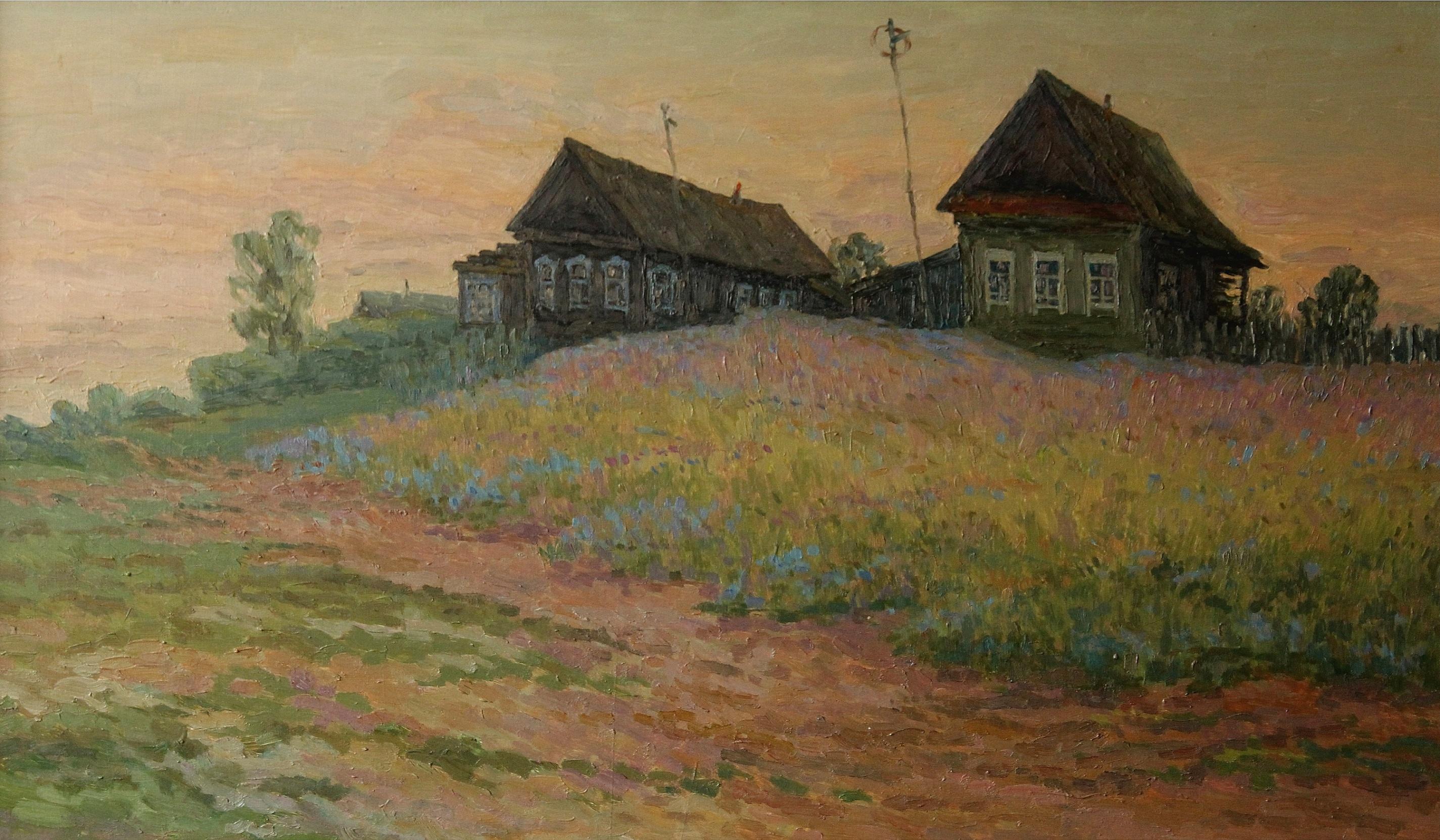 Выставка произведений В.А. Аношина. Живопись