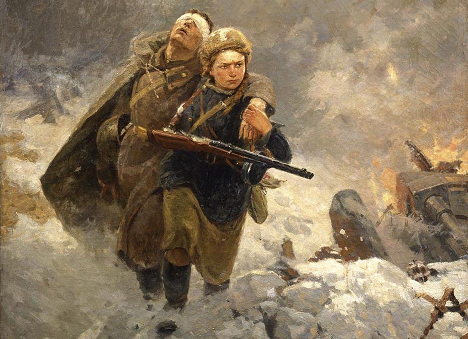 Выставка «Женщина на войне»