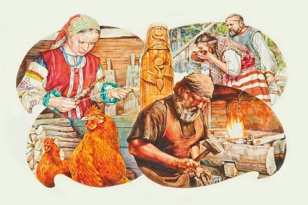 Книжно-иллюстративная выставка «К истокам народной культуры»