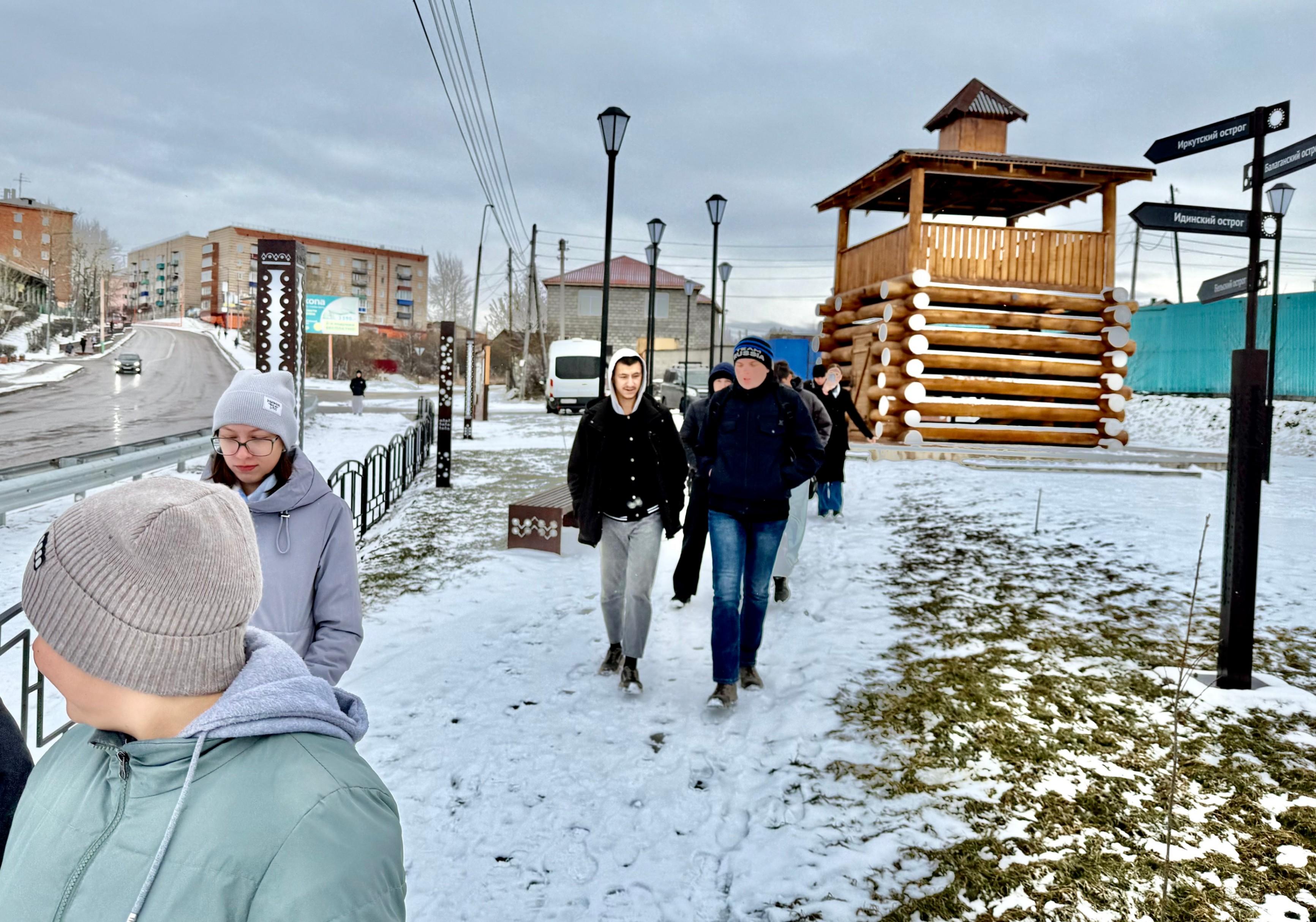 Тракт в городе