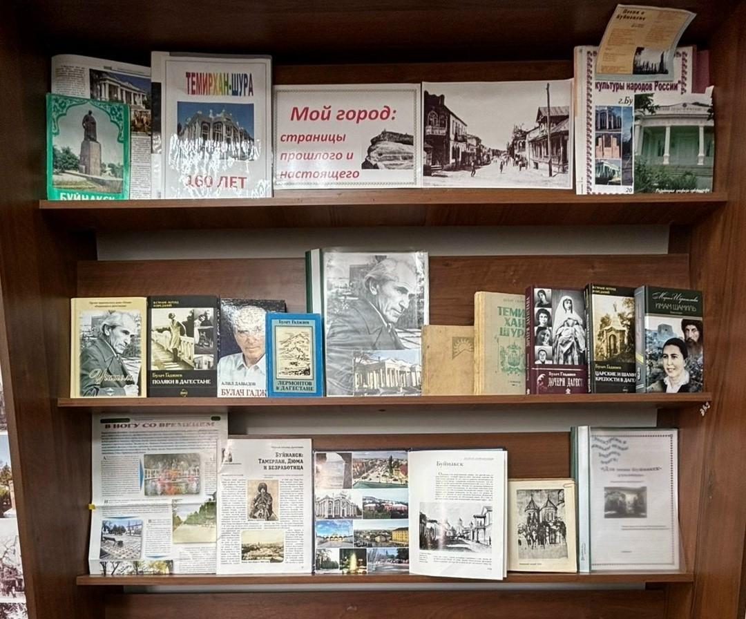 Книжно-иллюстративная выставка «Мой город: страницы прошлого и настоящего».
